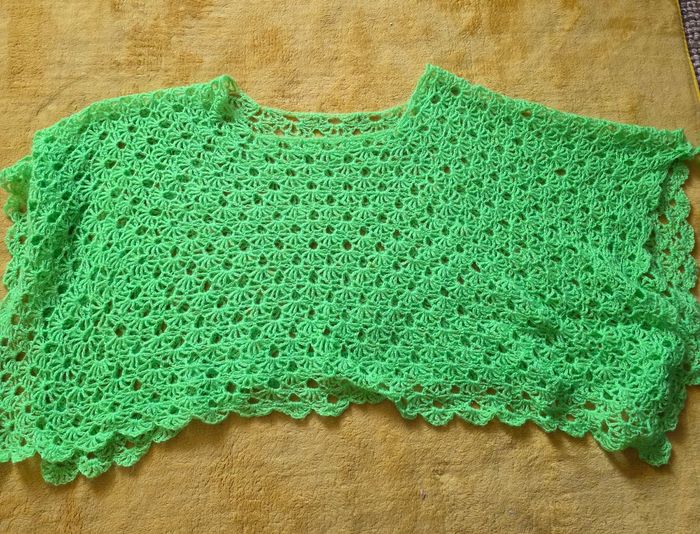 Poncho artisanal - photo numéro 2