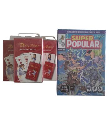 Lot de jeux de cartes