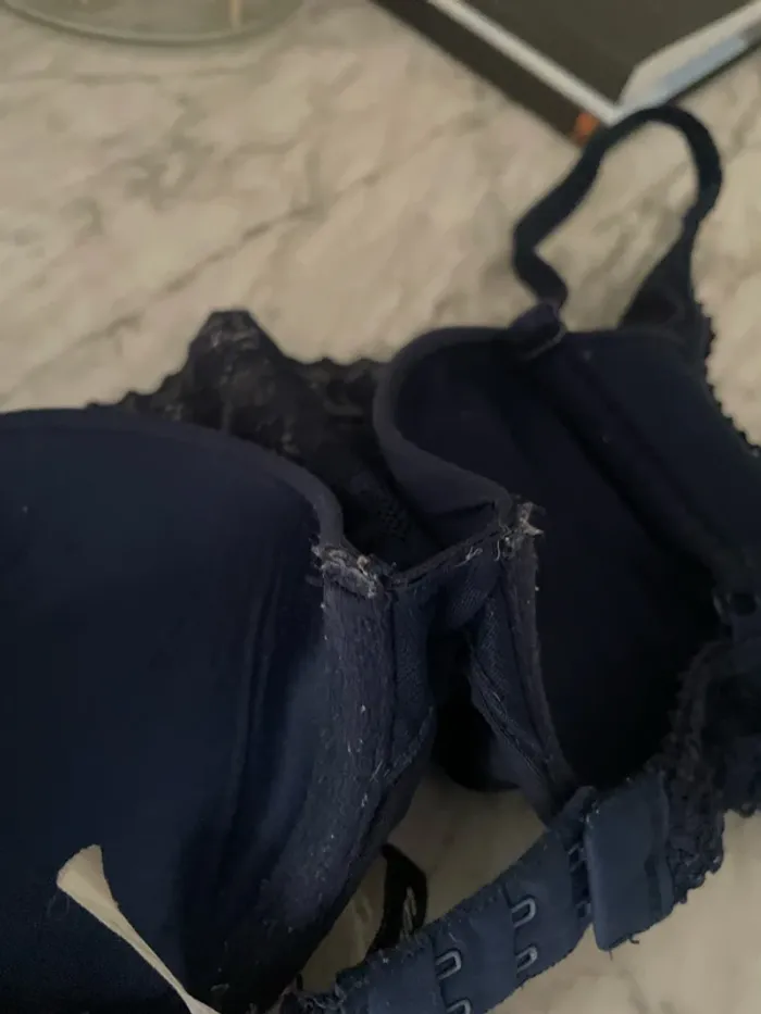 Soutien-gorge bleu nuit - photo numéro 5