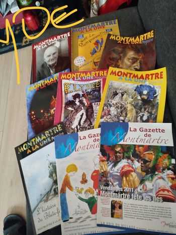 Revues Montmartre à la une+2 La Gazette de Montmartre