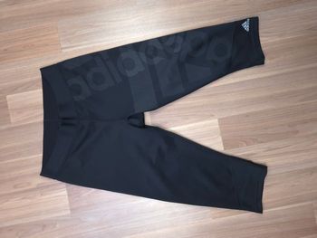 Adidas Techfit Climalite legging corsaire noir femme taille L