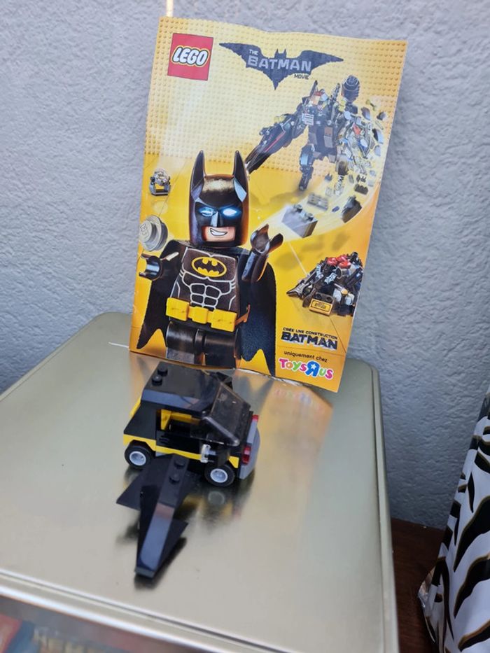 Voiture lego batman le film avec ailes rare - photo numéro 2