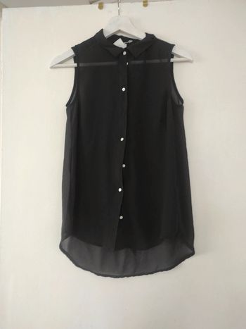 Chemise noire fluidz