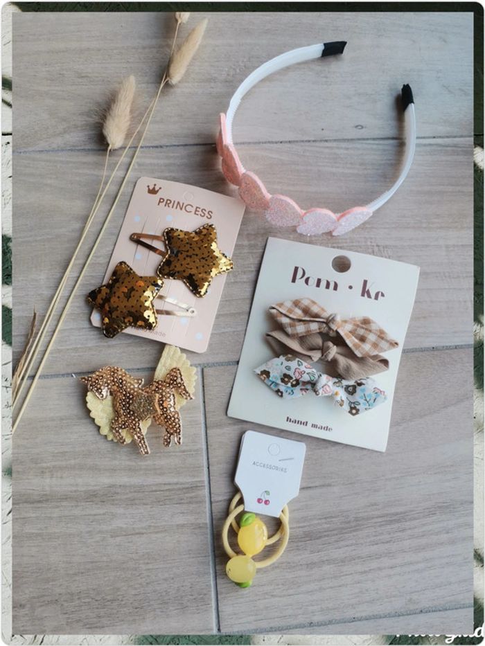 Lot accessoires cheveux neuf