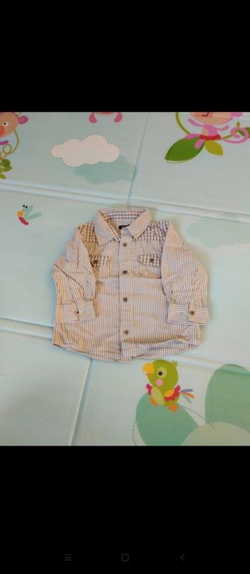 Chemise bébé garçon 12 mois