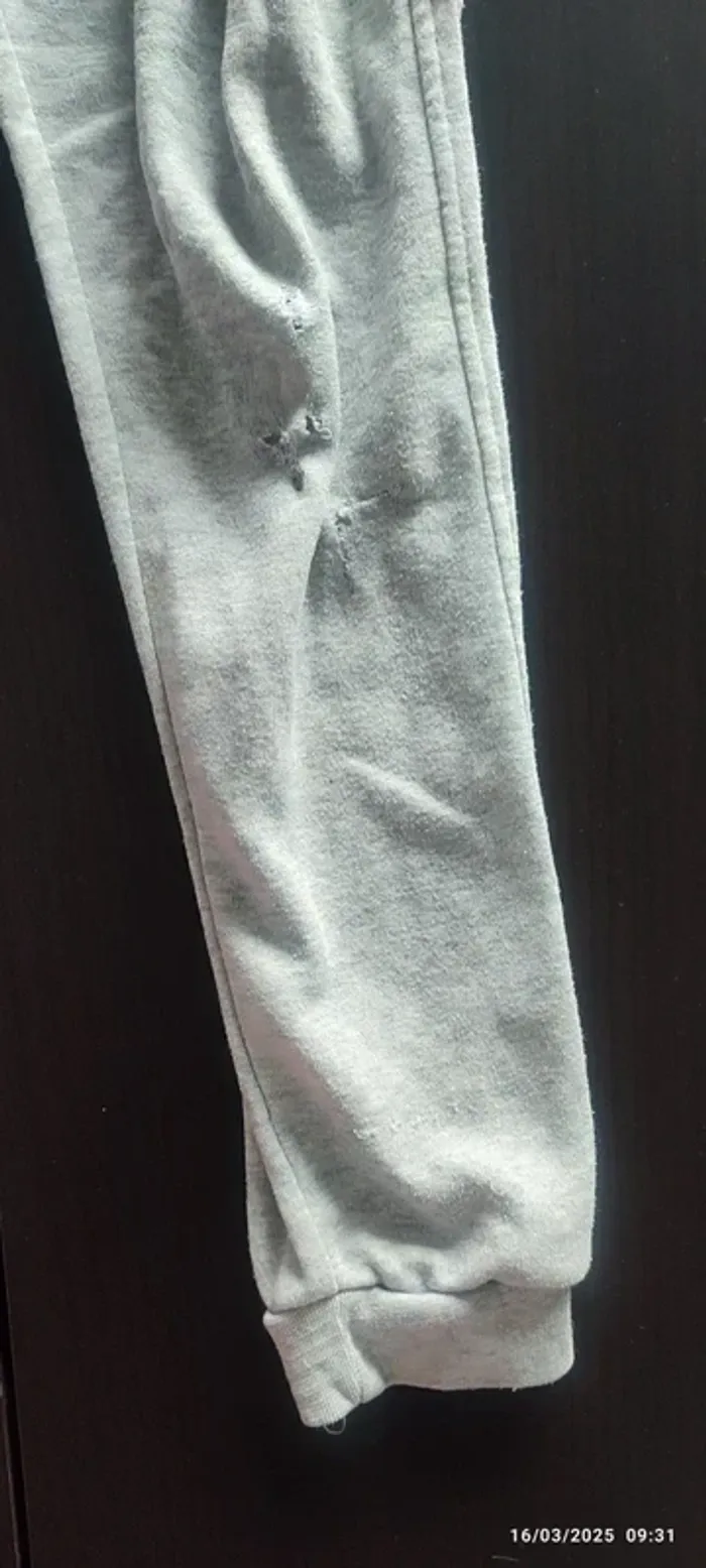 Jogging gris garçon 10 ans (140 cm) 👦 - photo numéro 2