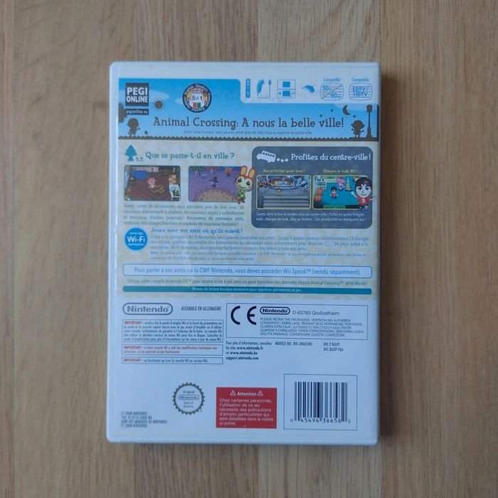 Animal crossing Let's Go to the city wii - photo numéro 3