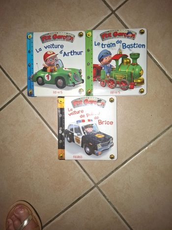 3 livres P'tit Garçon