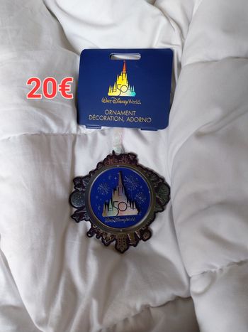 Figurine Disney 50 ans walt disney world