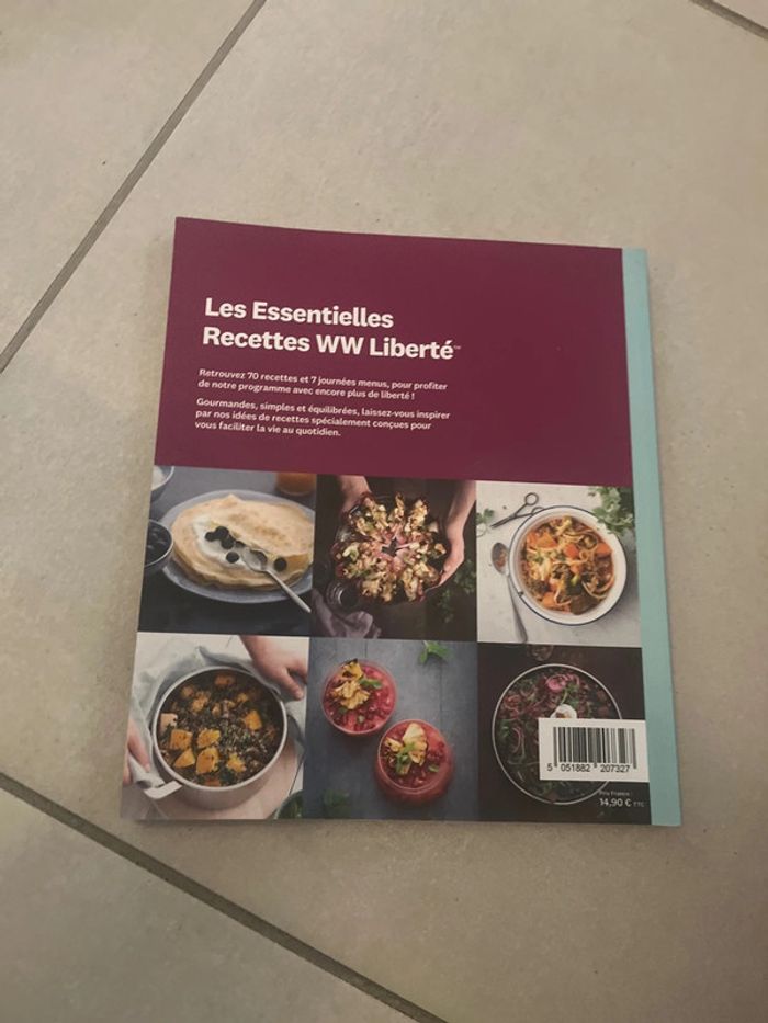 Livre les essentielles recettes WW Liberté - photo numéro 2