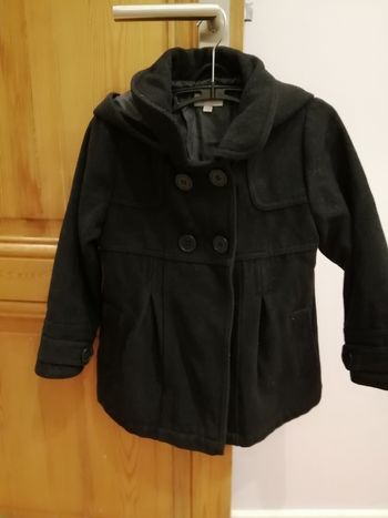 Manteau caban  fille 4 ans