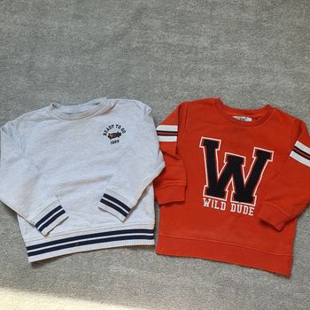 Lot de 2 pulls garçon 4 ans