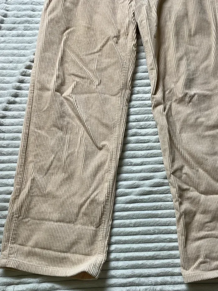 Pantalon velours plissée bizzbee - photo numéro 2