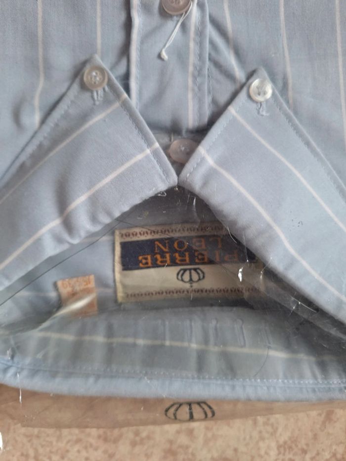 Chemise manches longues vintage 39 - photo numéro 2