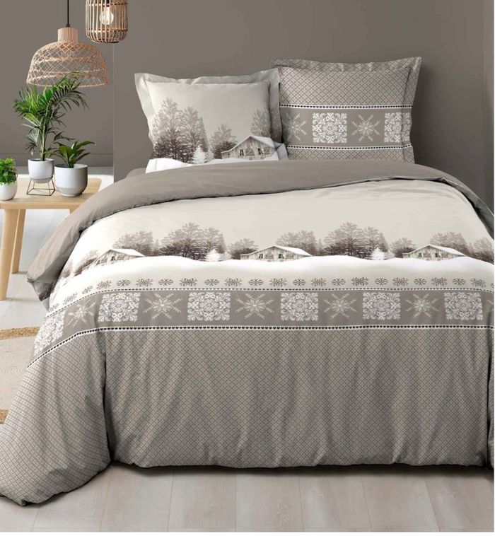 Housse de couette montagne