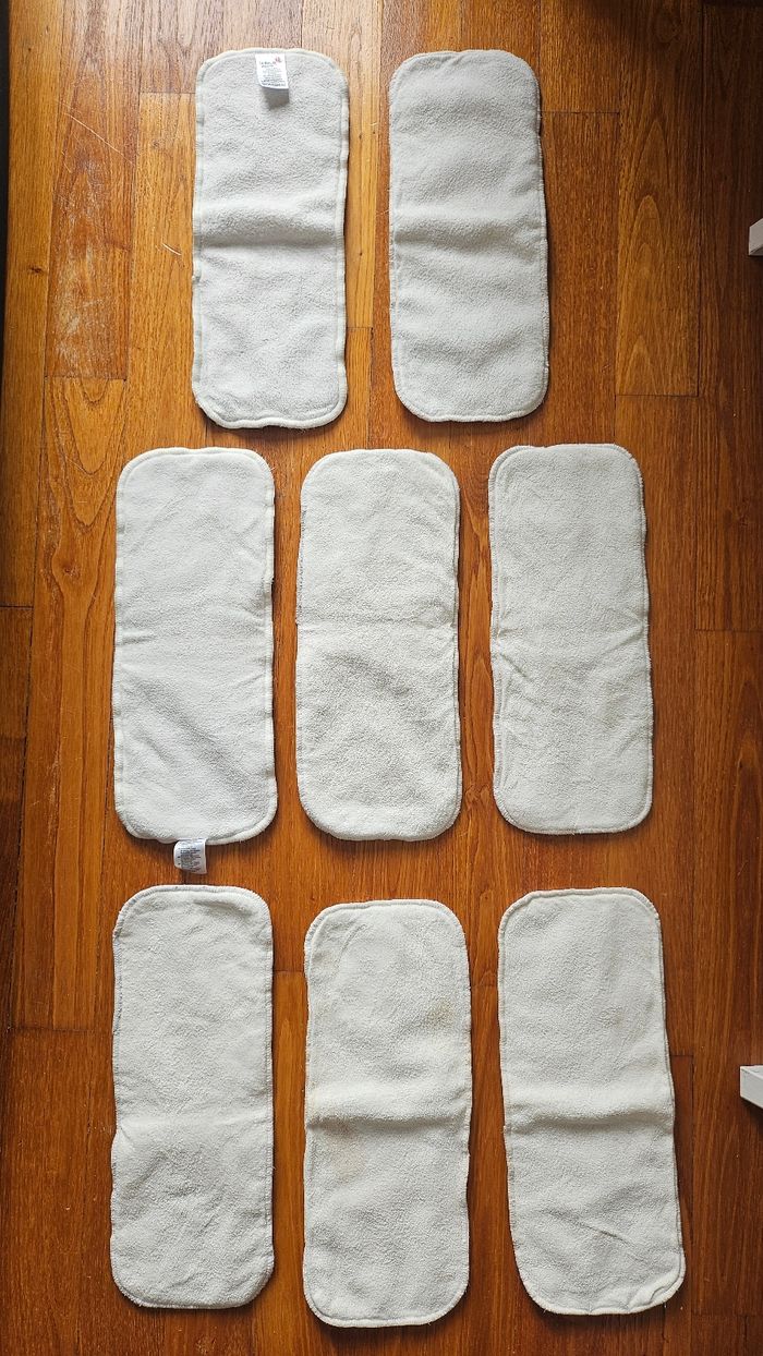 Lot de 8 inserts en bambou - photo numéro 2