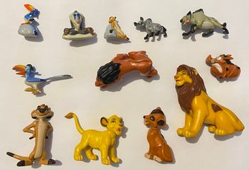Lot figurines Le roi lion