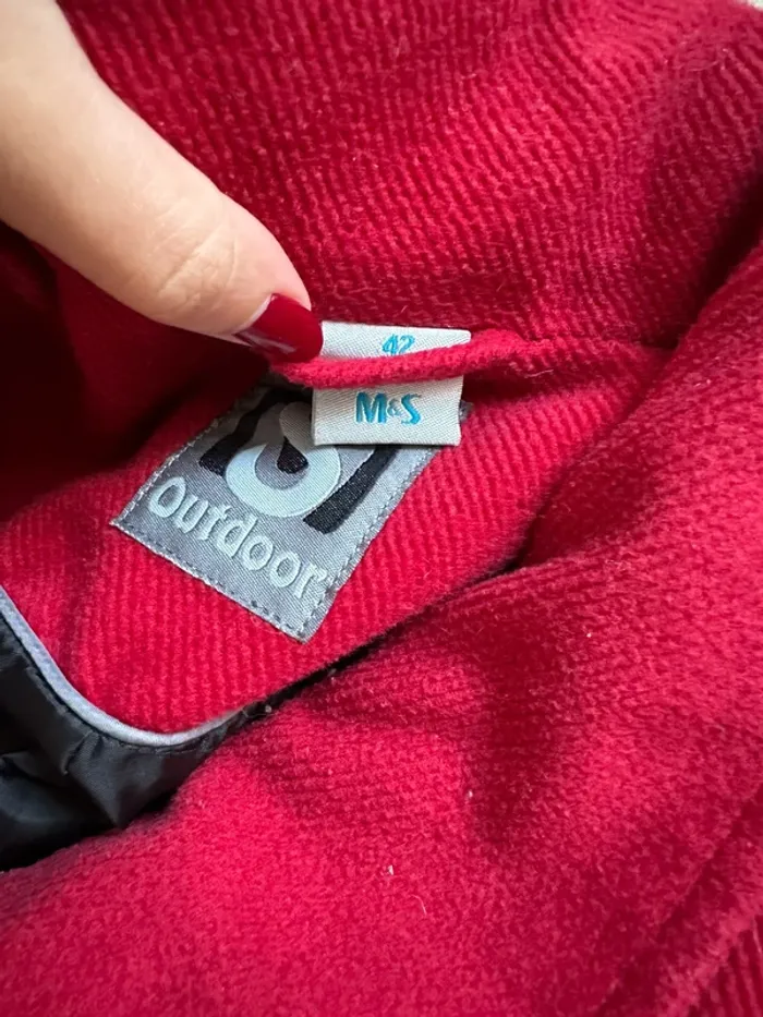 Manteau rouge outdoor - photo numéro 3