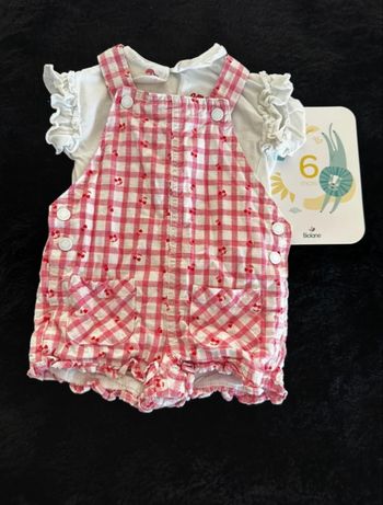 Ensemble Sergent Major taille 6 mois