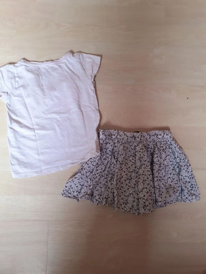 Jupe short et tee-shirt 4 ans - photo numéro 5