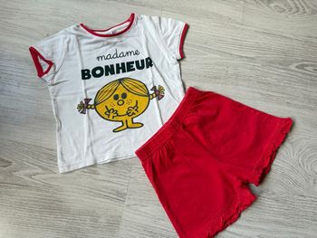 Pyjama  Monsieur Madame  4ans