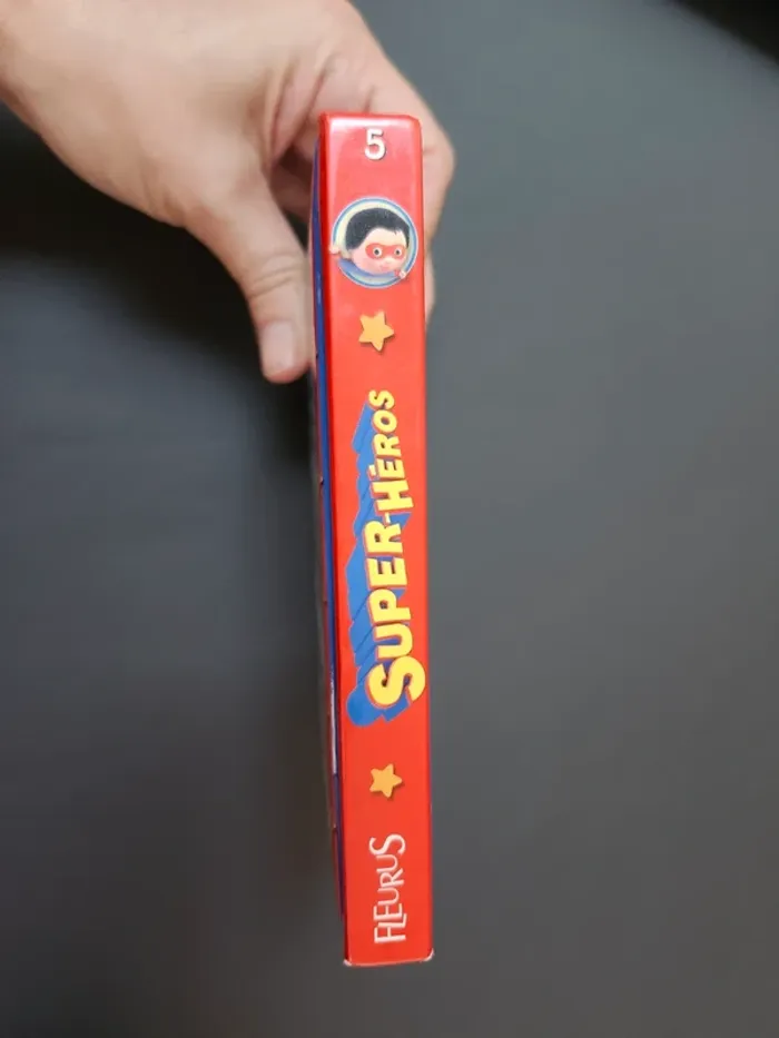 Livre enfant p'tit héros numéro 5 super héros fleurus - photo numéro 5