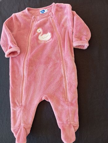 Pyjama fille polaire 6 mois