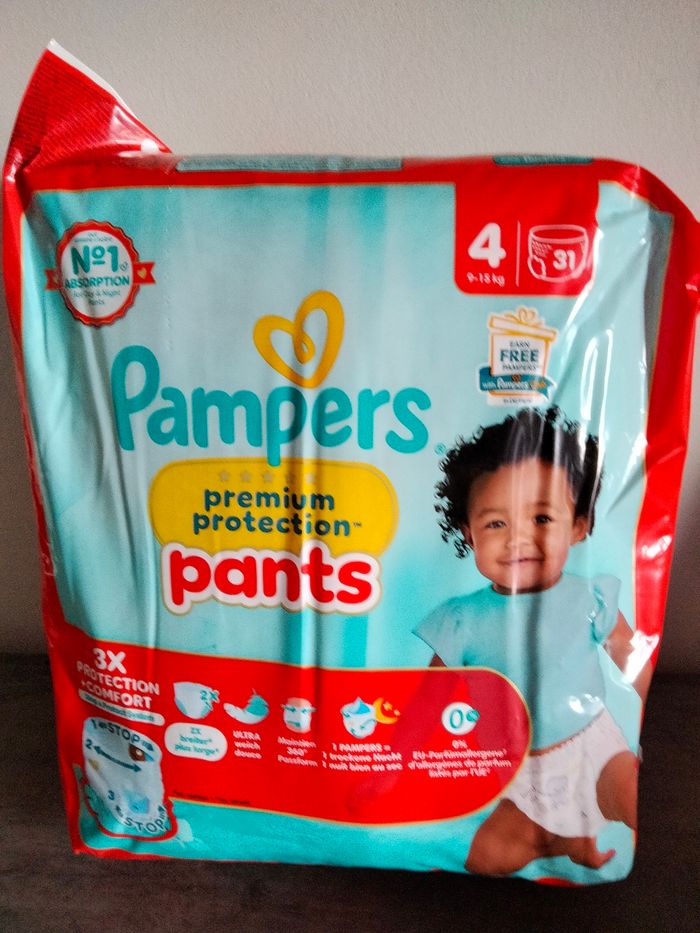 Paquet de Pampers pants premium protection taille 4