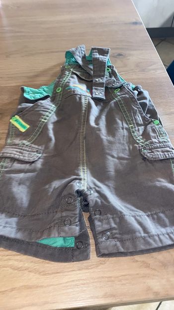 Salopette short