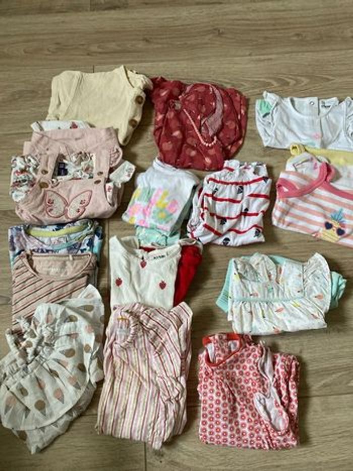 Lot 6 mois été bébé fille