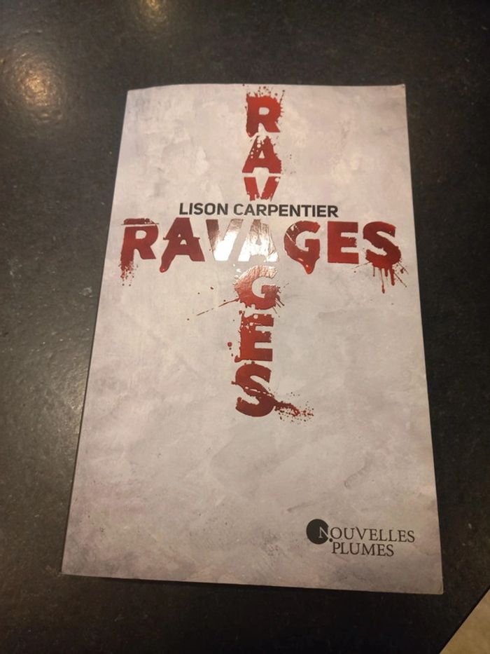 Livre Ravages de Lison Carpentier