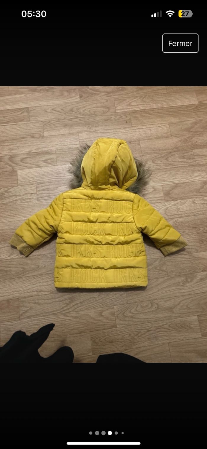 Manteau ikks fausse fourrure - photo numéro 4