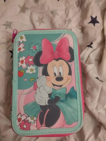 Trousse Minnie garnie 3 compartiment