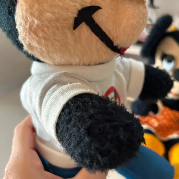 Lot 2 peluches disney mickey minnie vintage - photo numéro 10