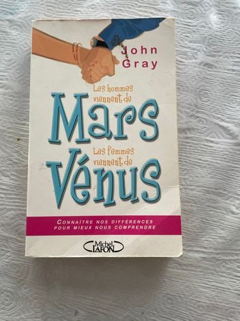 Livre les hommes de mars et femme de Vénus