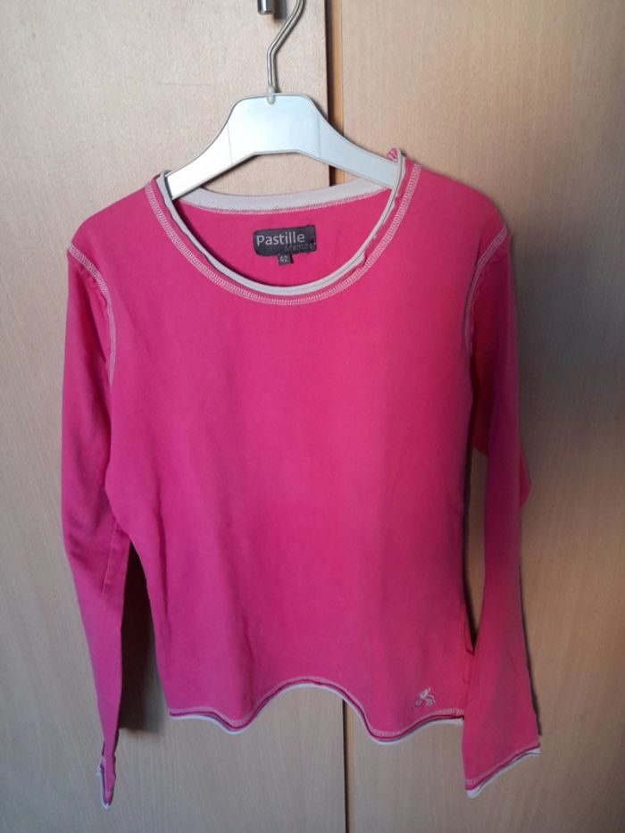 Petit pull rose