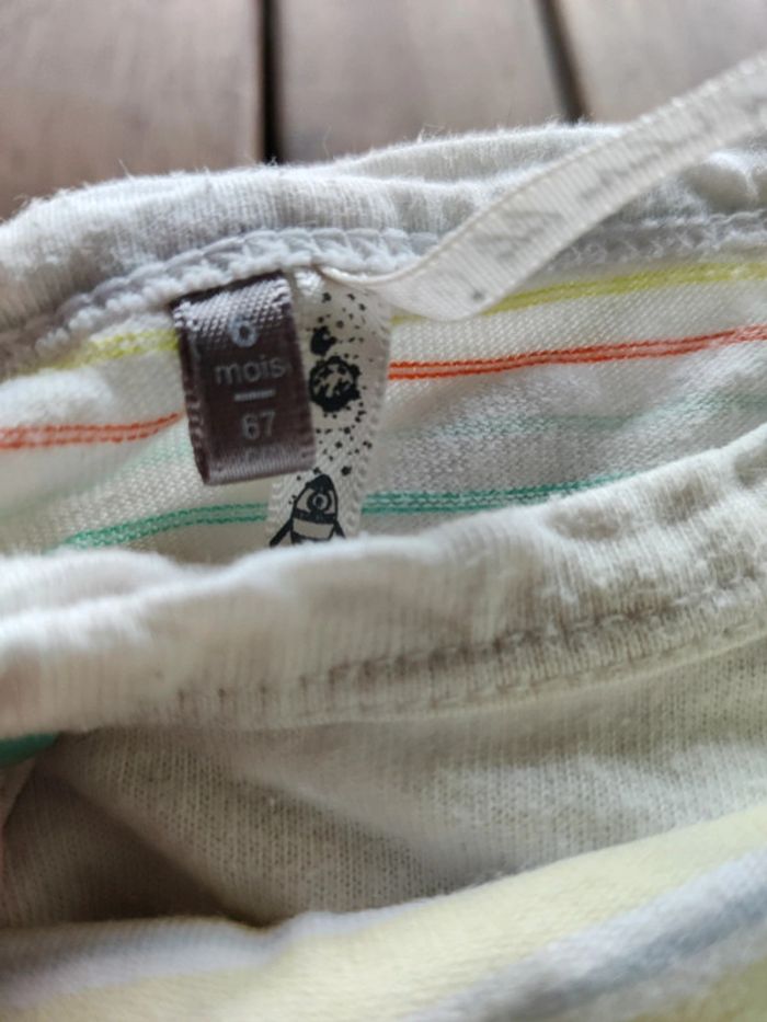 Lot de deux pyjamas légers 6 mois - photo numéro 4