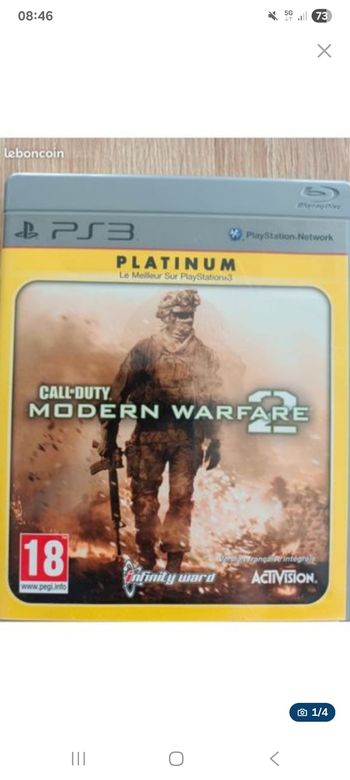 Call of duty modern warfare 2 PlayStation 3