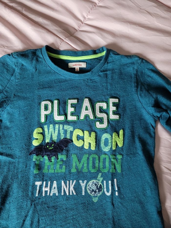 t-shirt Mlongue catimini 10ans  (6e) - photo numéro 2