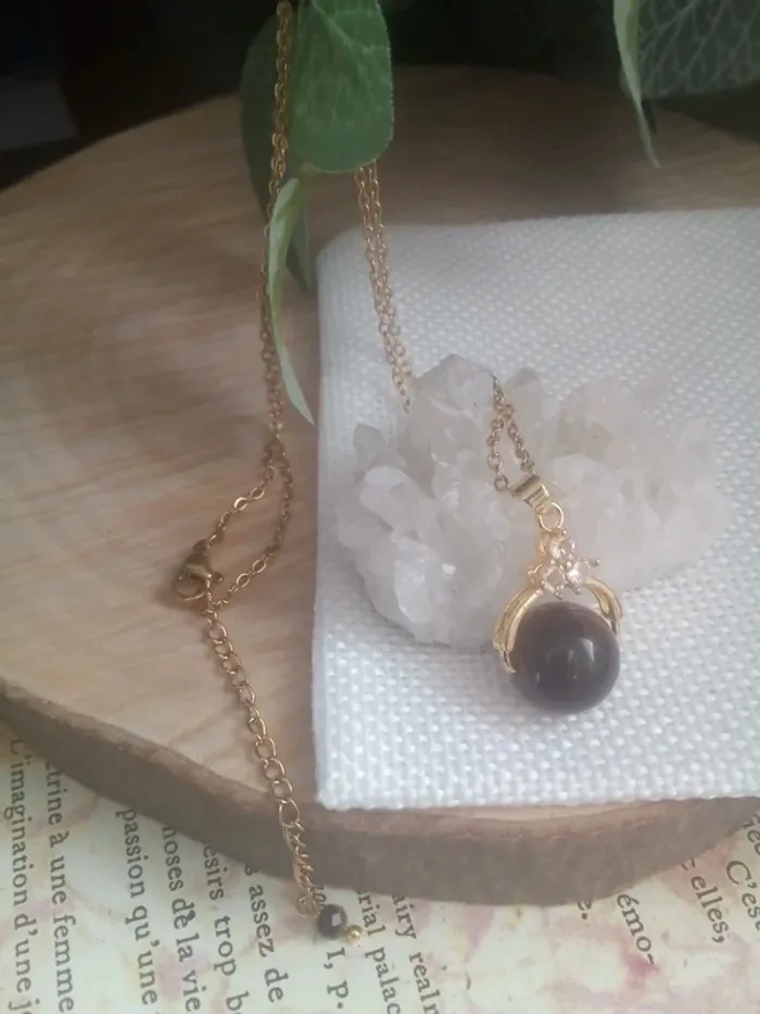 Collier oeil de tigre, énergie et protection - photo numéro 4