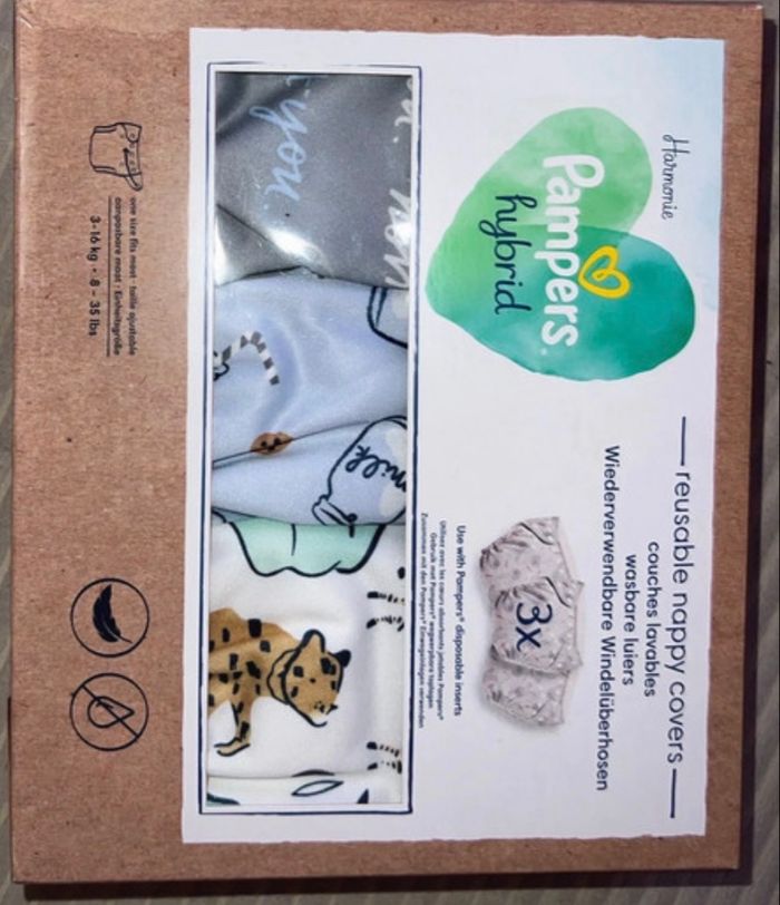 Couche lavables, Pampers