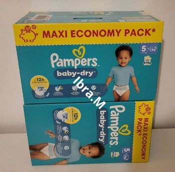 Couches pampers taille 5