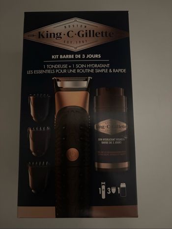 Tondeuse kit barbe de 3 jours neuf