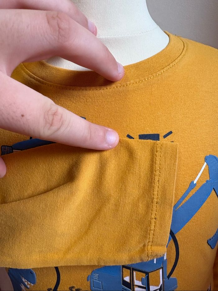 T shirt ML garçon taille 104 - photo numéro 5