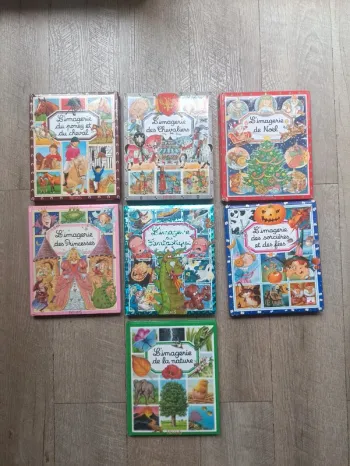 Lot de 7 livres l'imagerie pour enfant
