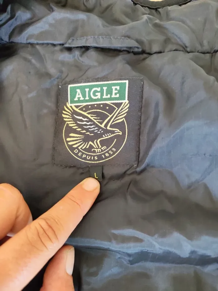 Veste coupe-vent Aigle – Taille L - photo numéro 2