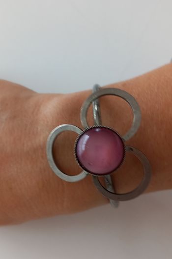 Bracelet fantaisie en métal