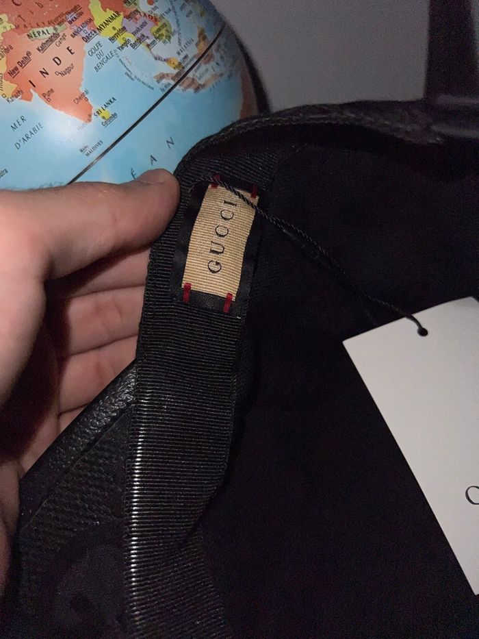 Casquette Gucci Jumbo Noire - photo numéro 4