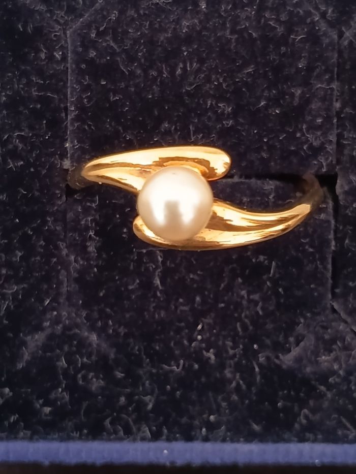 Bague plaqué or. - photo numéro 3