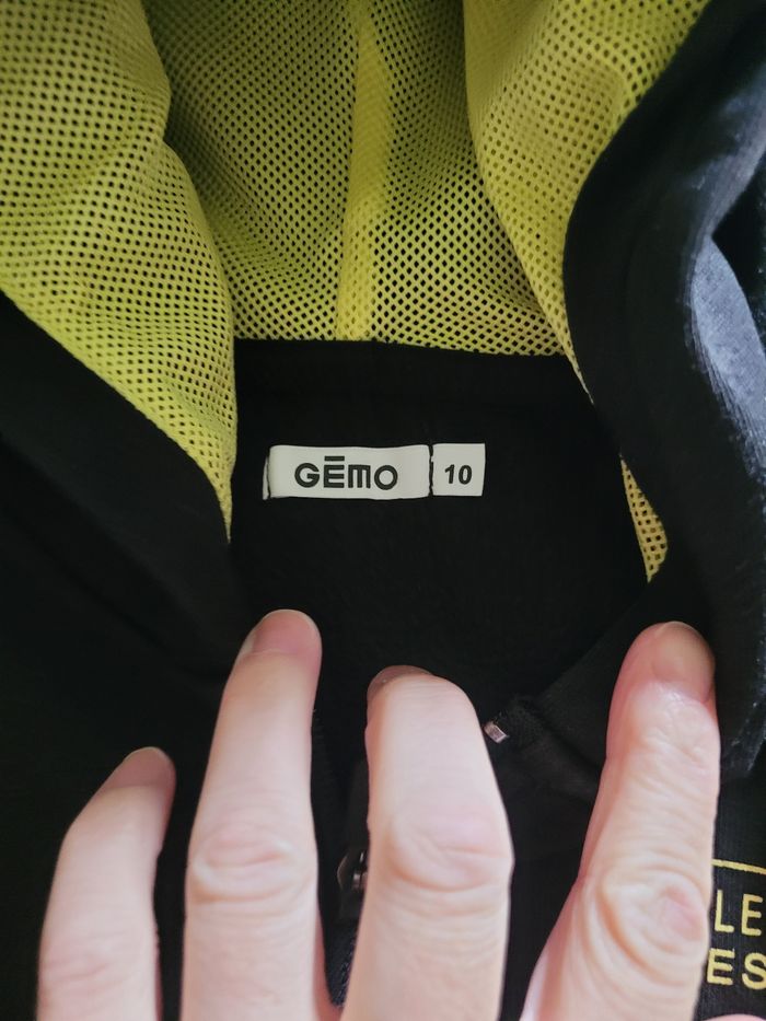 Pull semi zippé à capuche - photo numéro 5